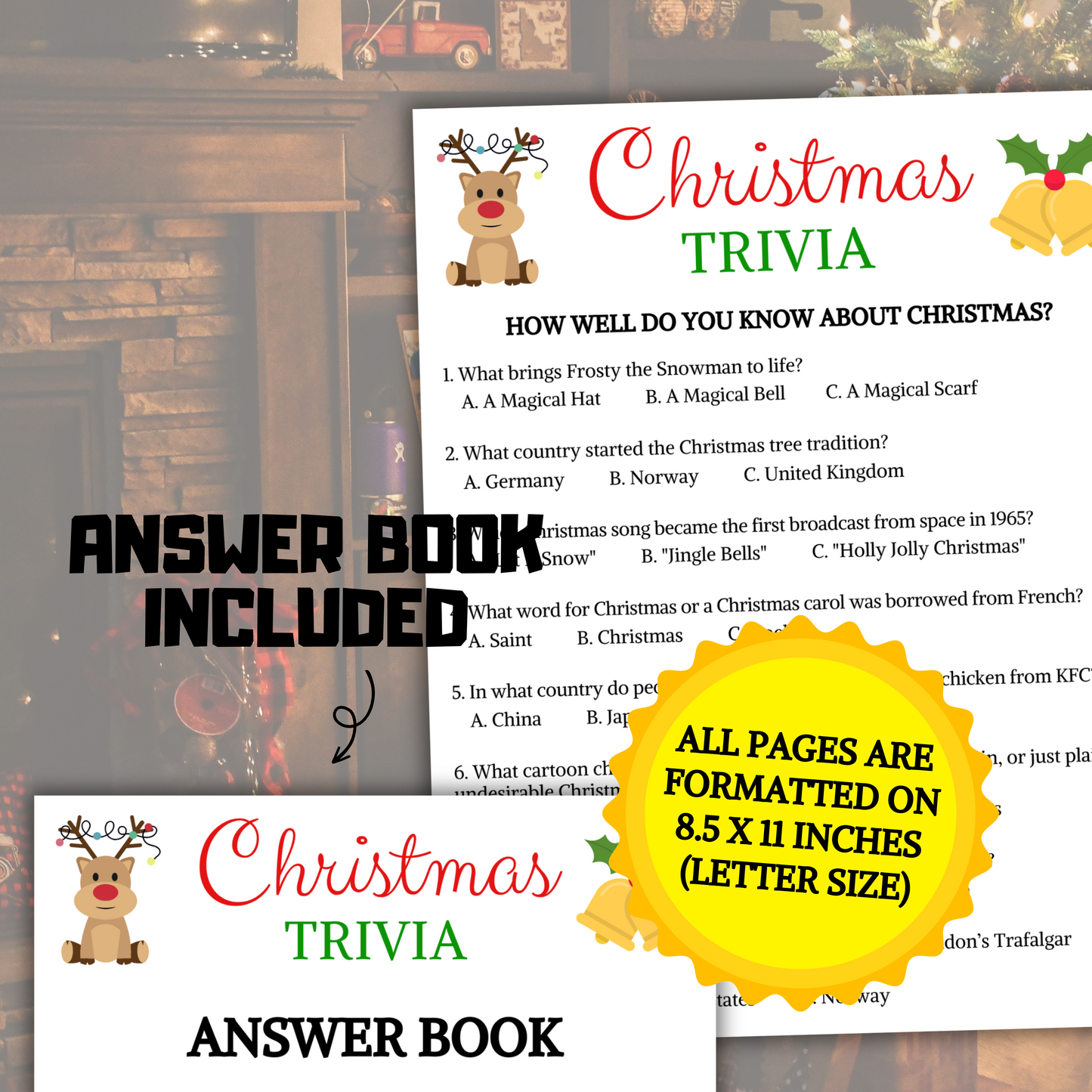 Christmas Games Bundle | 30 Party Games MEGA Bundle