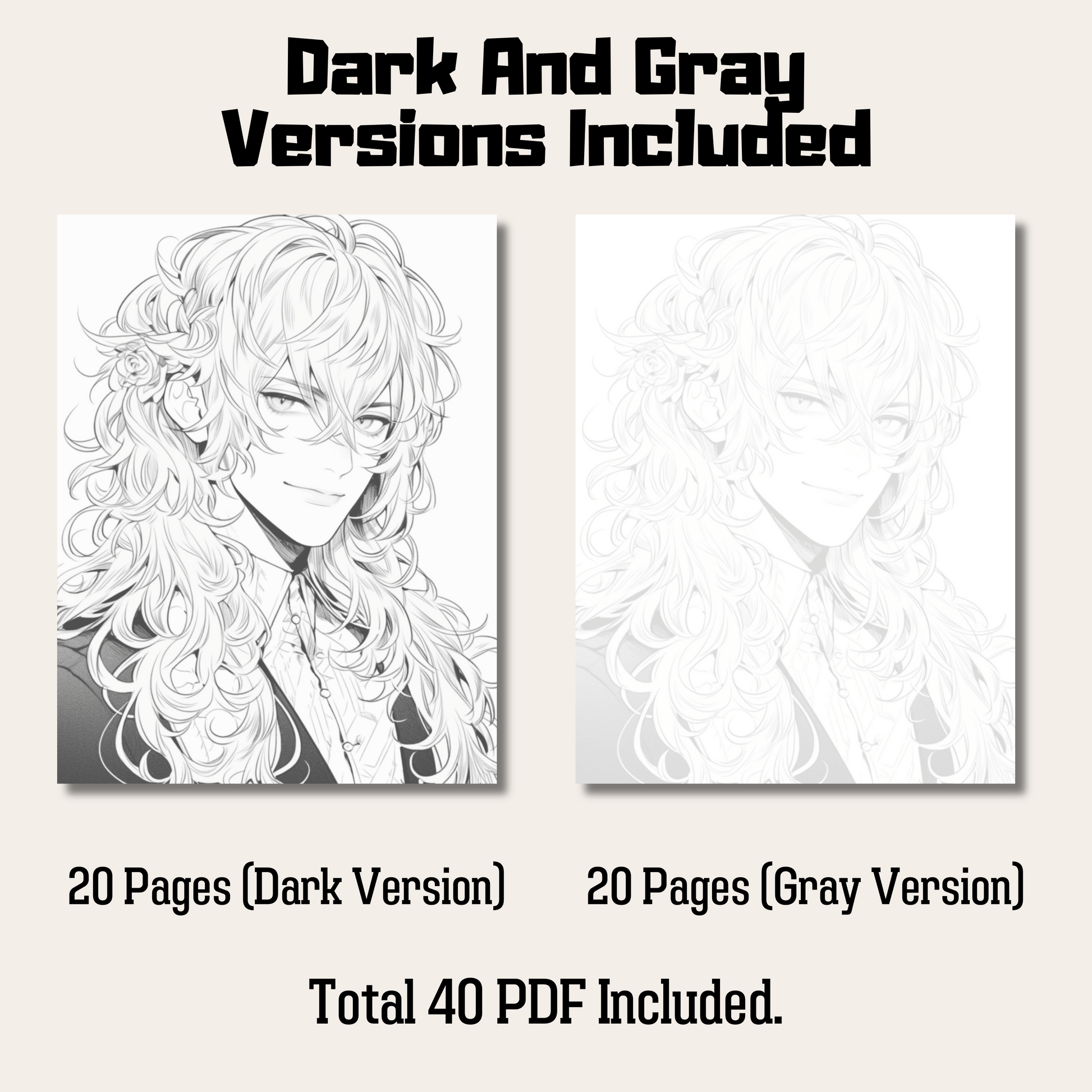 Dracula Coloring Book 1: Dracula Dark And Gray Versions Demo