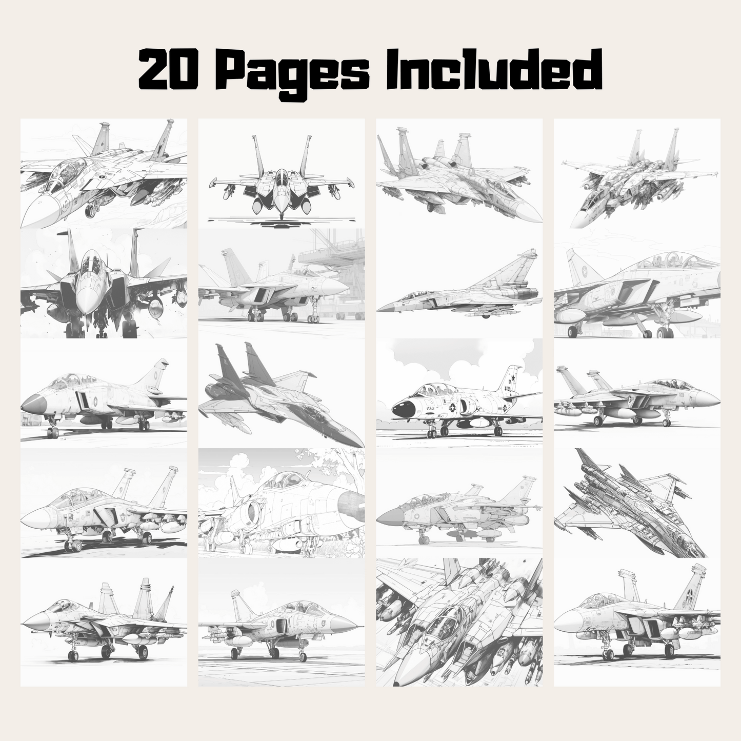 Fighter Aircraft Coloring Book, Unique Fighter Jet Coloring Pages