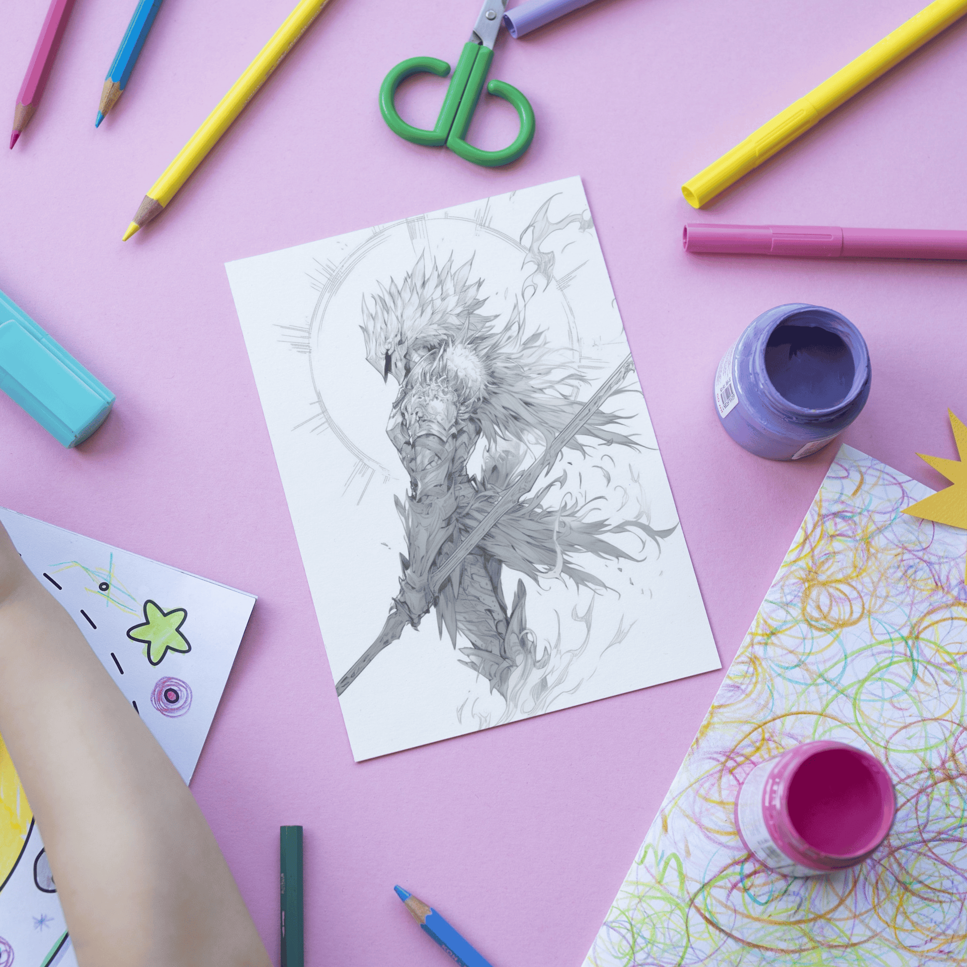 Greek Gods Coloring Book Bundle 2: Greek God Print Out Demo