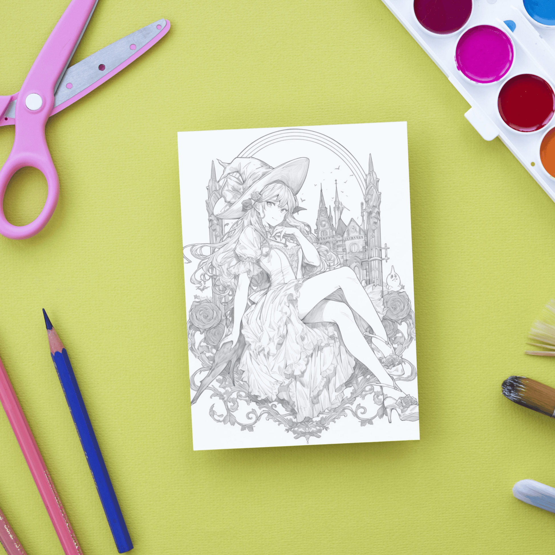 Halloween Coloring Book 2: Halloween Print Out Demo