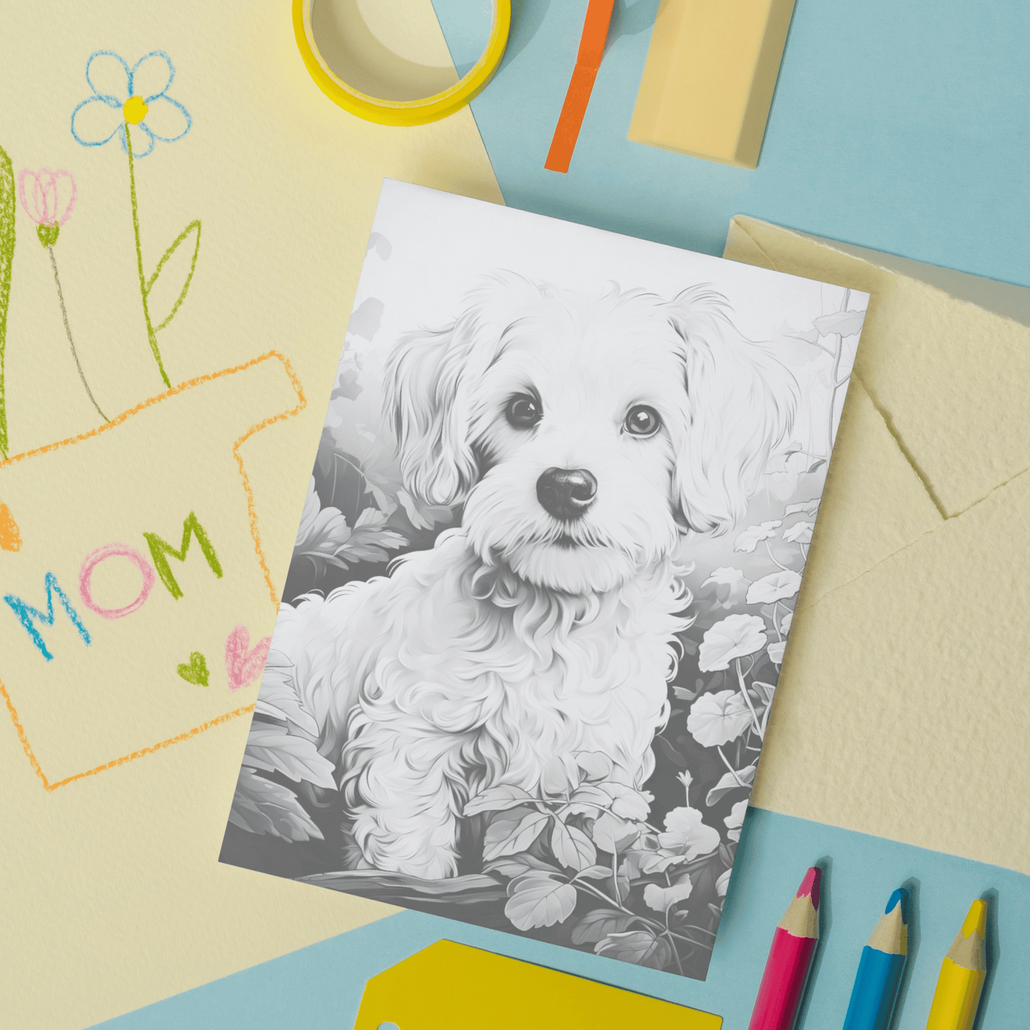 Realistic Dogs Coloring Book Bundle, 400 Dogs Grayscale Coloring Pages for All Ages