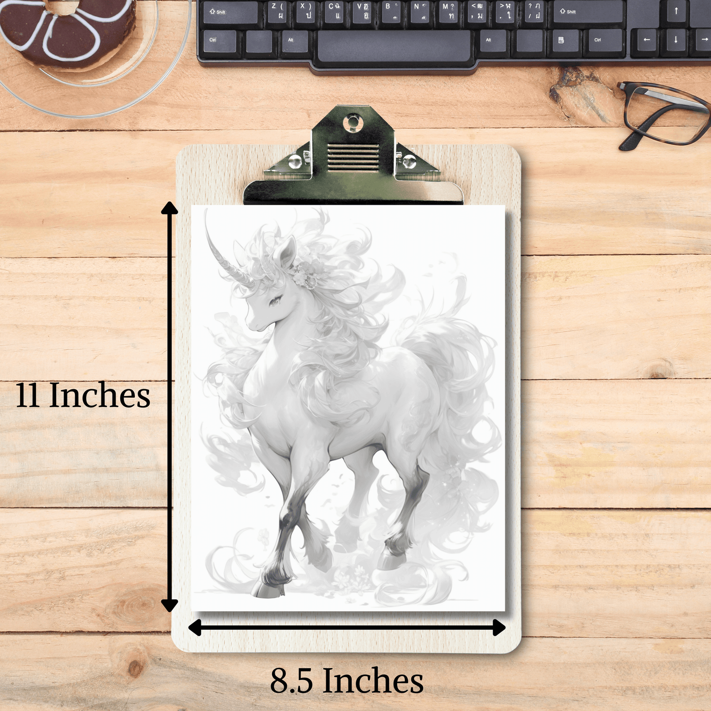 Realistic Legendary Creature Coloring Book Bundle 2: Legendary Creature Print Out Size Demo