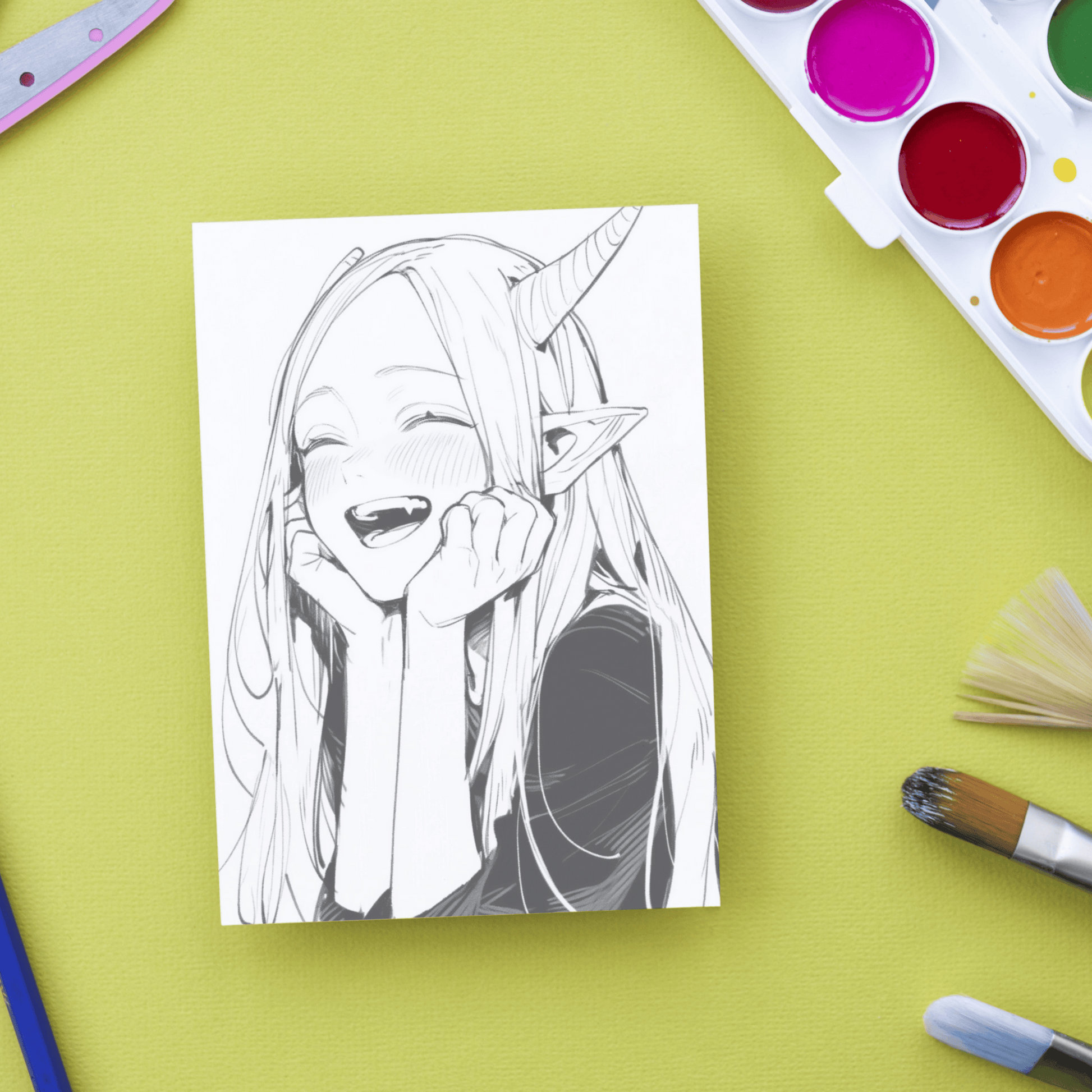 Realistic Vampire Coloring Book 2: Vampire Print Out Demo