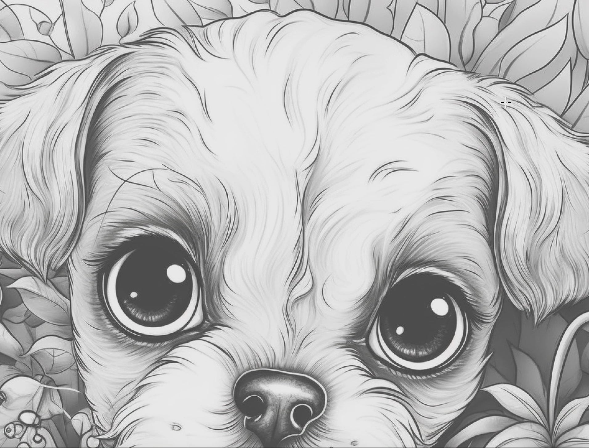 Cute Canine Family Coloring Book 1: Cute Baby Dogs Demo Video