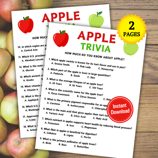 Apple Trivia Game | Apple Knowledge Quiz Game