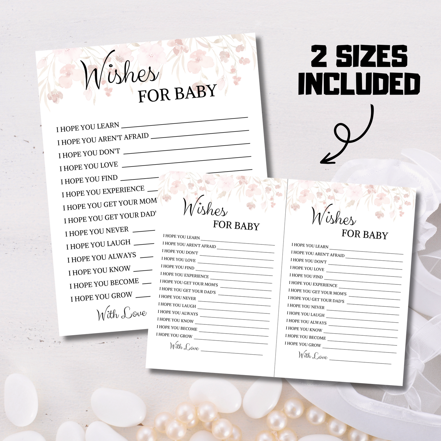 Baby Shower Wishes For Baby | Well Wishes Baby Card