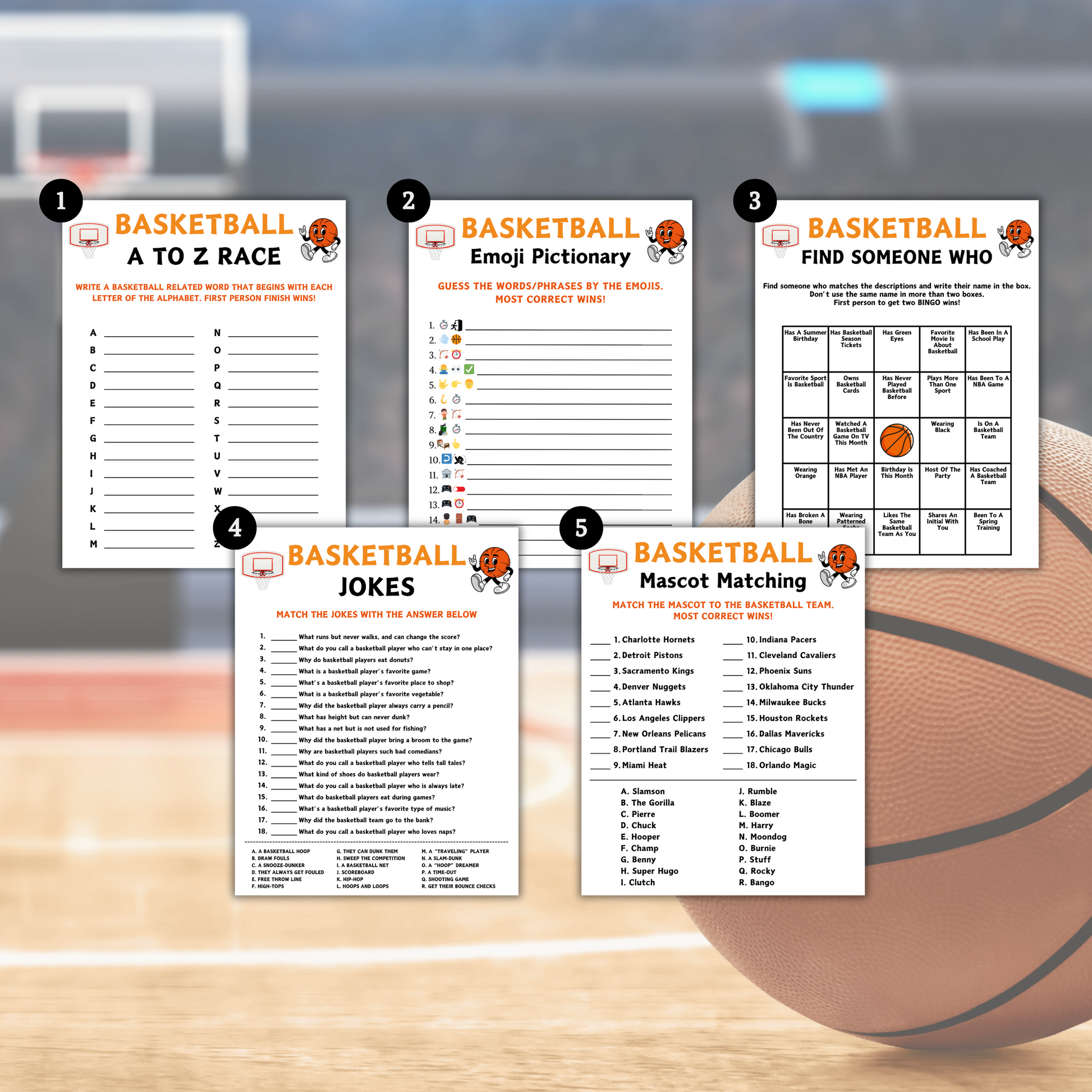 Basketball Games Bundle | Printable Basketball Team Party Game – Funny Print For You basketball-games-bundle-printable-basketball-team-party-game-funny-print-for-you