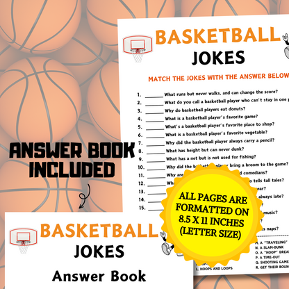 Basketball Jokes Game | Basketball Riddles Game