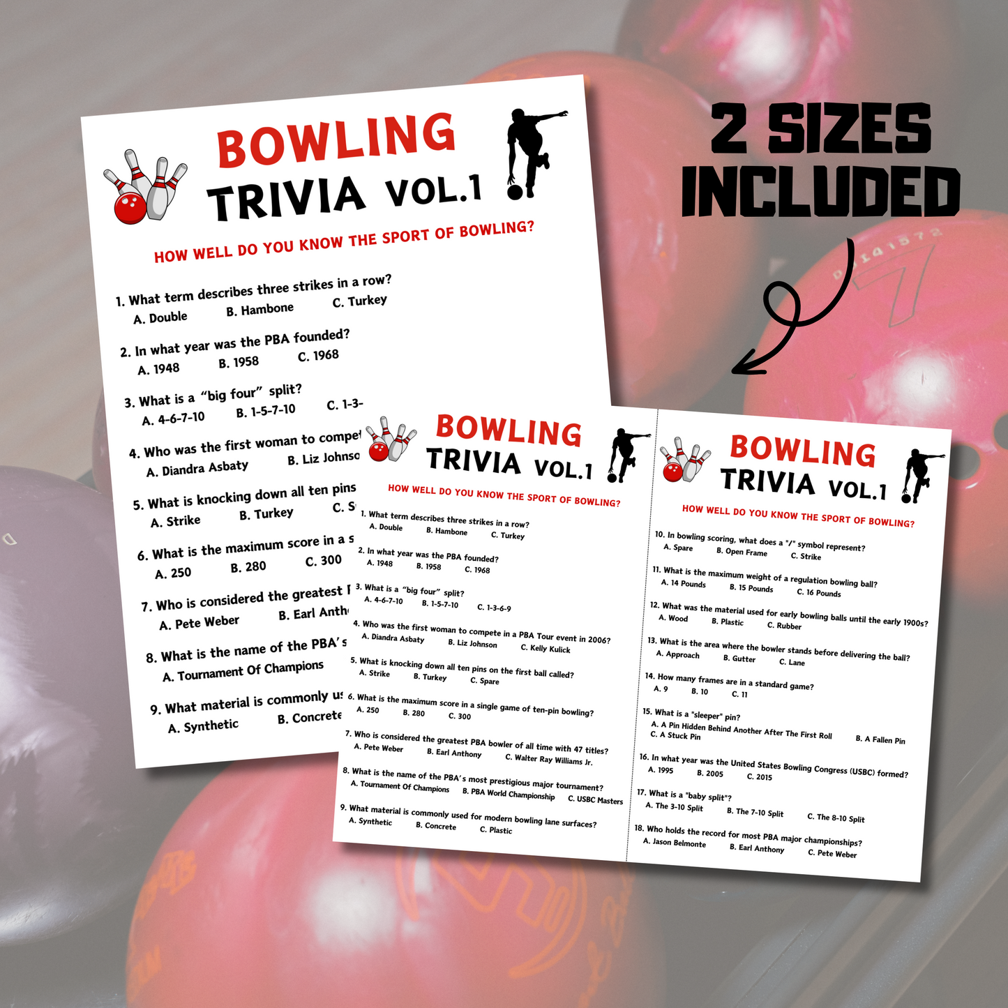 Bowling Trivia Game Vol.1 | Bowling Knowledge Quiz Game