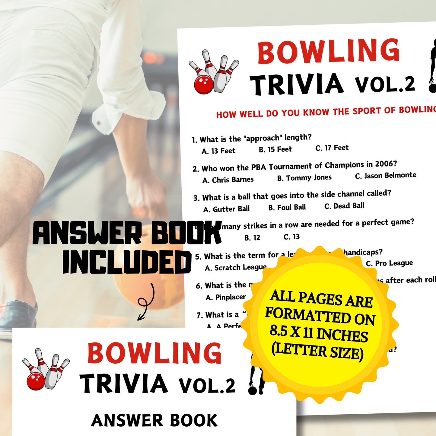Bowling Trivia Game Vol.2 | Bowling Knowledge Quiz Game