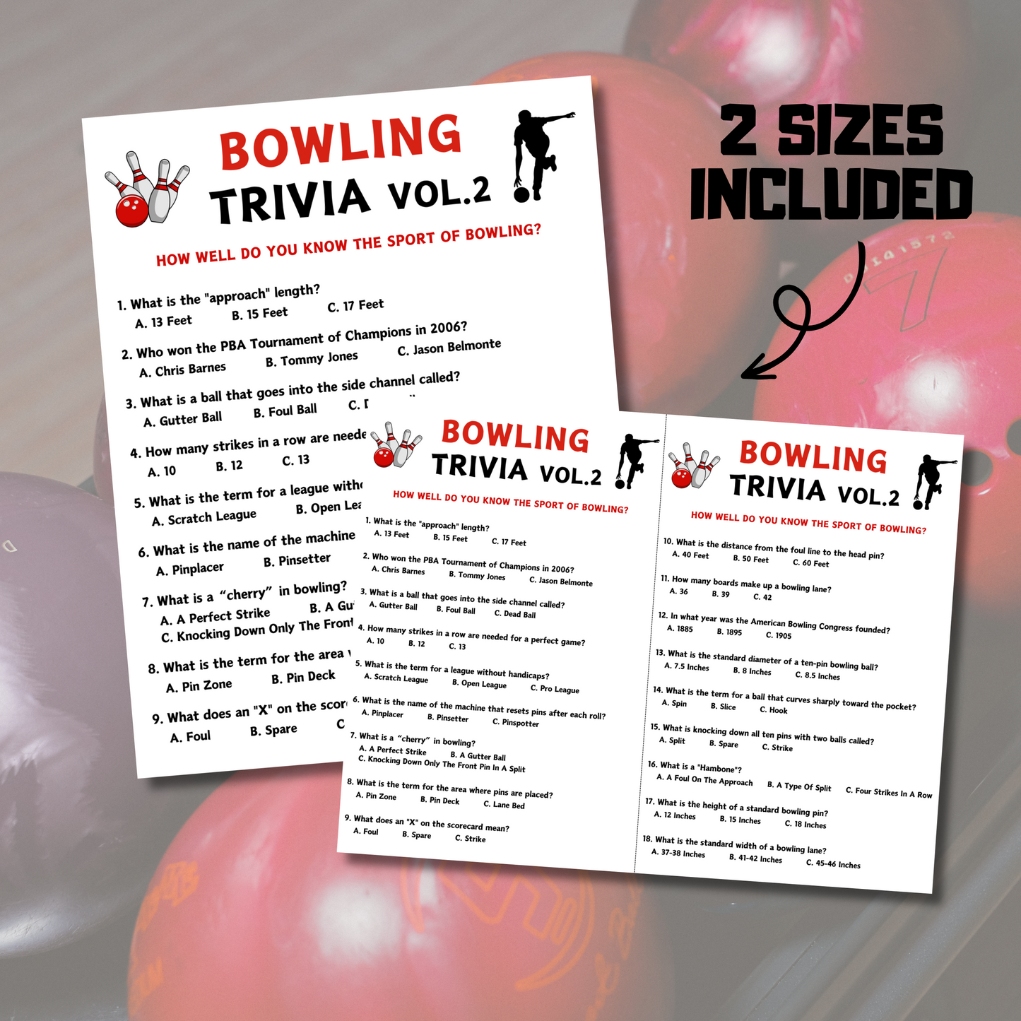Bowling Trivia Game Vol.2 | Bowling Knowledge Quiz Game