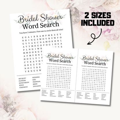 Bridal Shower 30 Party Games | BEST PRICE Bridal Shower Game Bundle