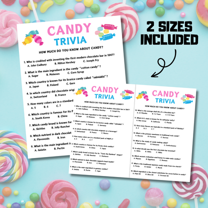 Candy Trivia Game | Candy Knowledge Quiz Game