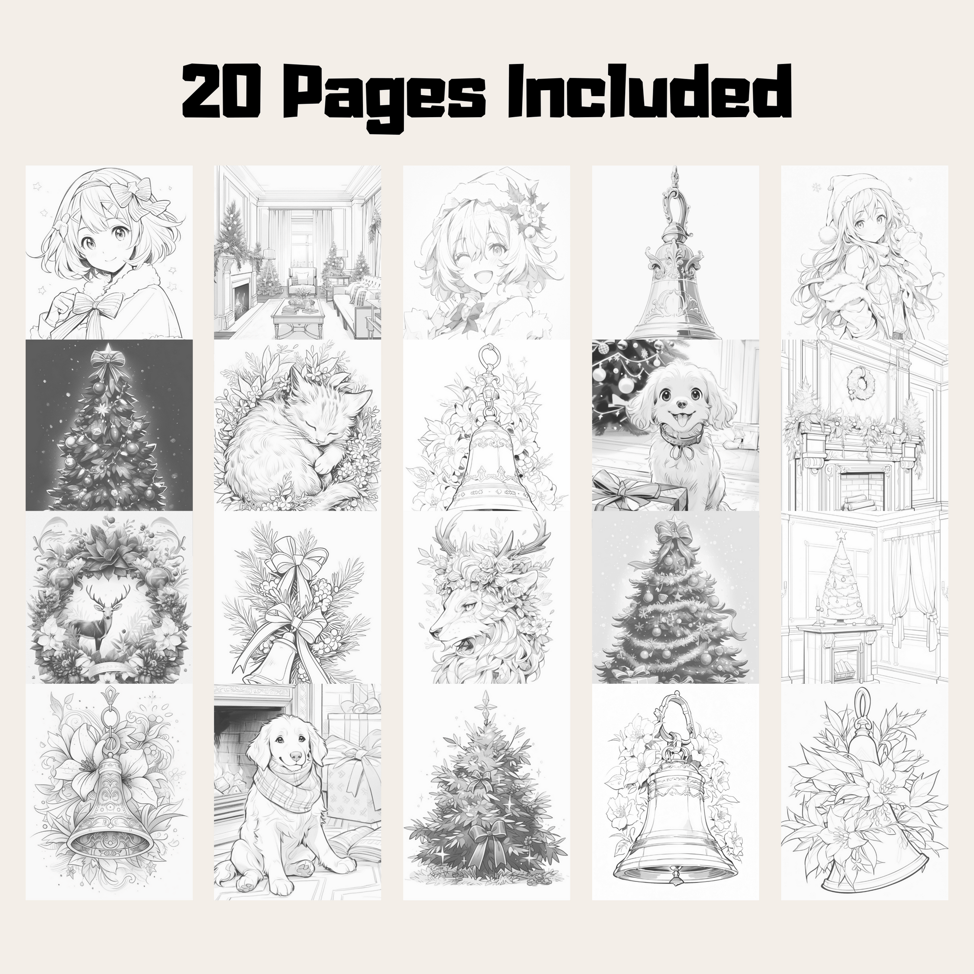 Christmas Day Coloring Book 2: Christmas Day 20 Pages Included