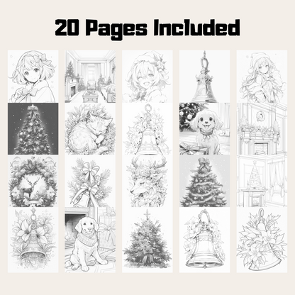 Christmas Day Coloring Book 2: Christmas Day 20 Pages Included