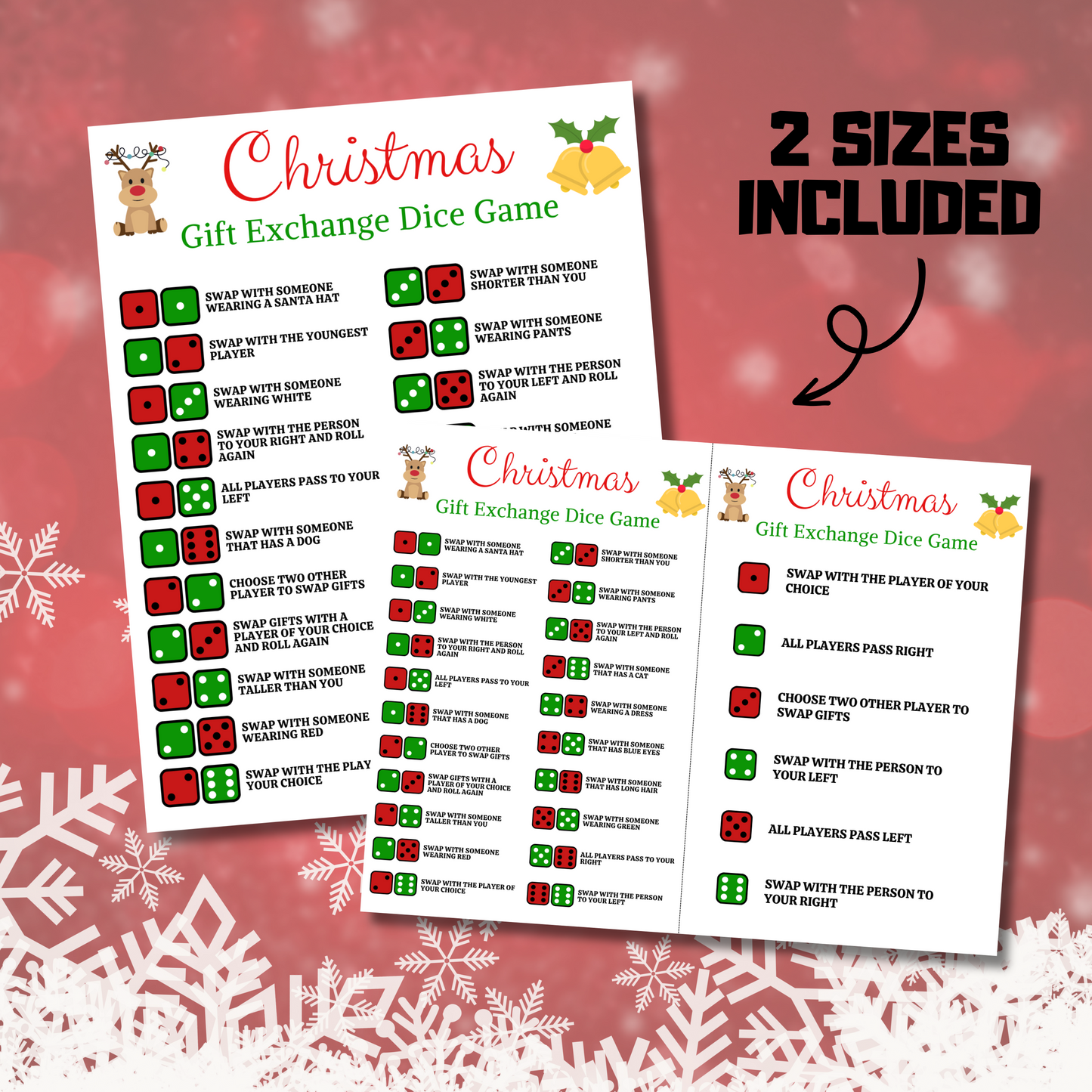 Christmas Gift Exchange Dice Game | Gift Swap Game