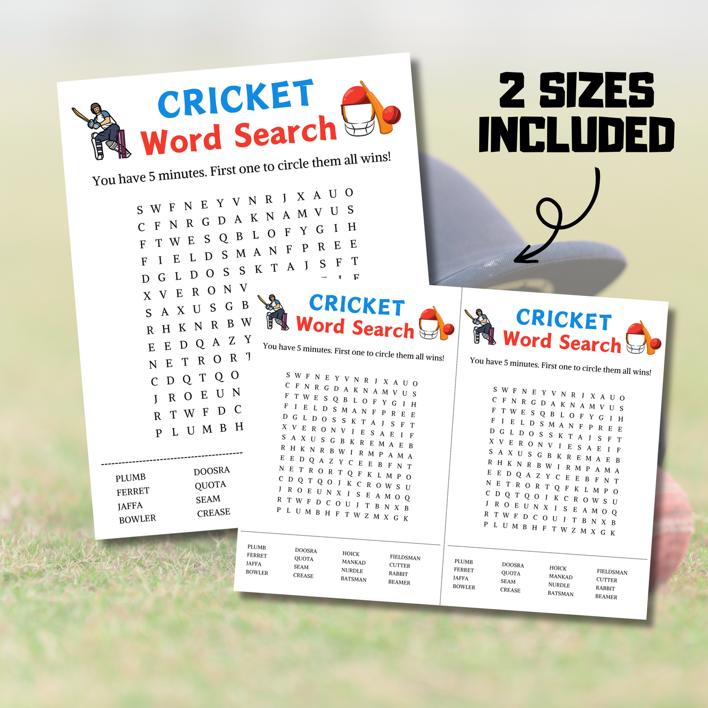 Cricket Word Search Game | Cricket Word Find Game