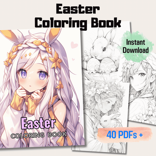 Easter Coloring Book 1: Easter