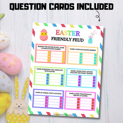 Easter Family Friendly Feud Game | Easter Trivia Feud