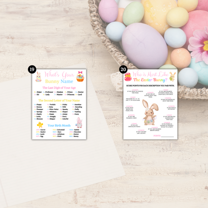 Easter Games Bundle | 20 Party Games MEGA Bundle