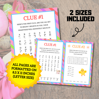 Easter Outdoor Treasure Hunt | Easter Scavenger Hunt For Older Kids