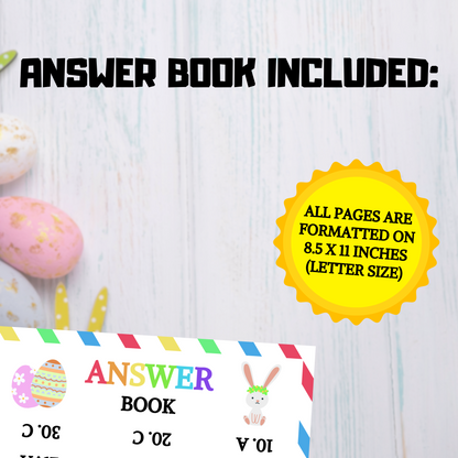 Easter Trivia Game | Easter Knowledge Quiz Printable