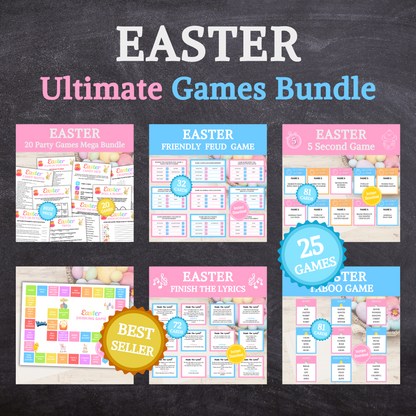 Easter Ultimate Games Bundle | 25 Best Seller Party Games Bundle