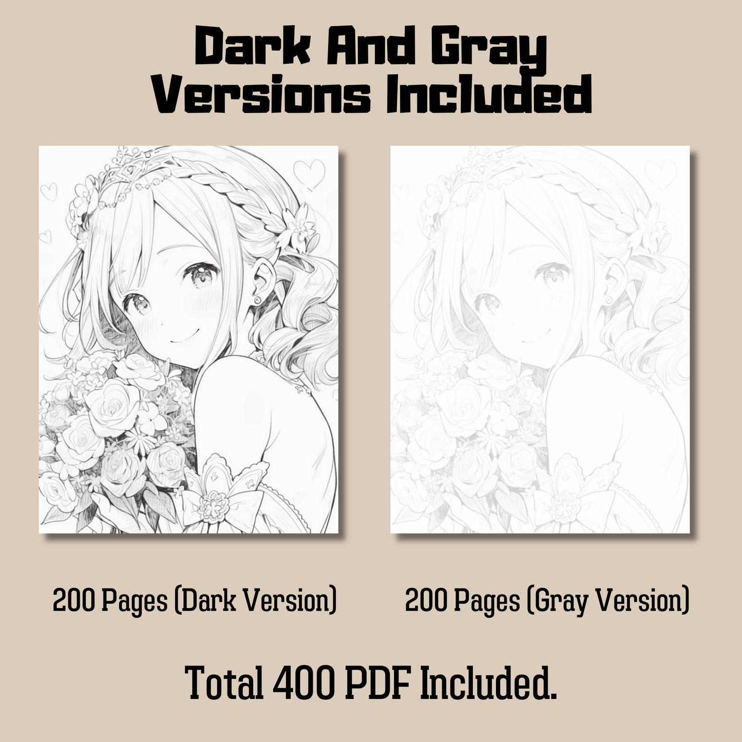 Festival Coloring Book Bundle 2: Festival Dark And Gray Versions Demo