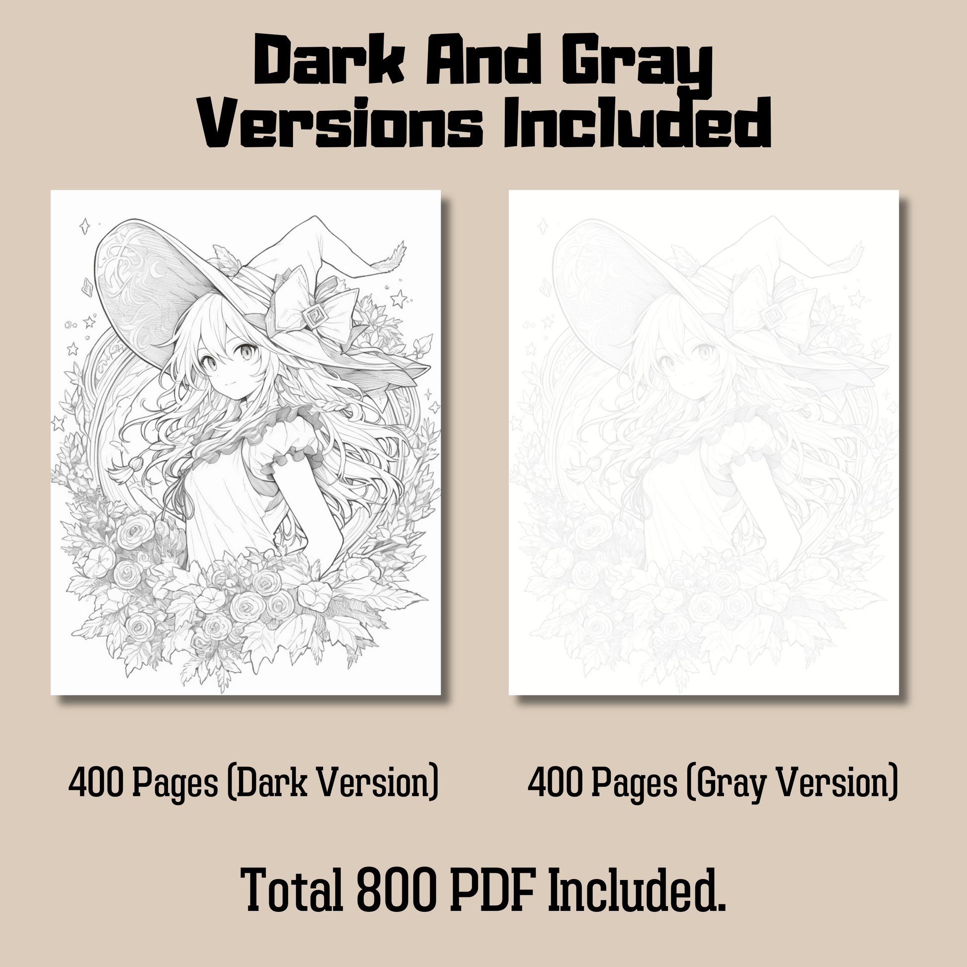 Festival Coloring Book Mega Bundle: Festival Dark And Gray Versions Demo