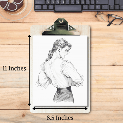 Festival of San Fermin Coloring Book 1: Festival of San Fermin Print Out Size Demo