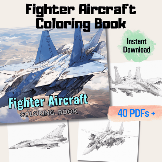 Fighter Aircraft Coloring Book, Unique Fighter Jet Coloring Pages