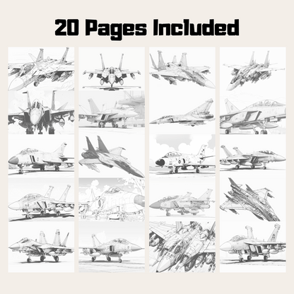 Fighter Aircraft Coloring Book, Unique Fighter Jet Coloring Pages