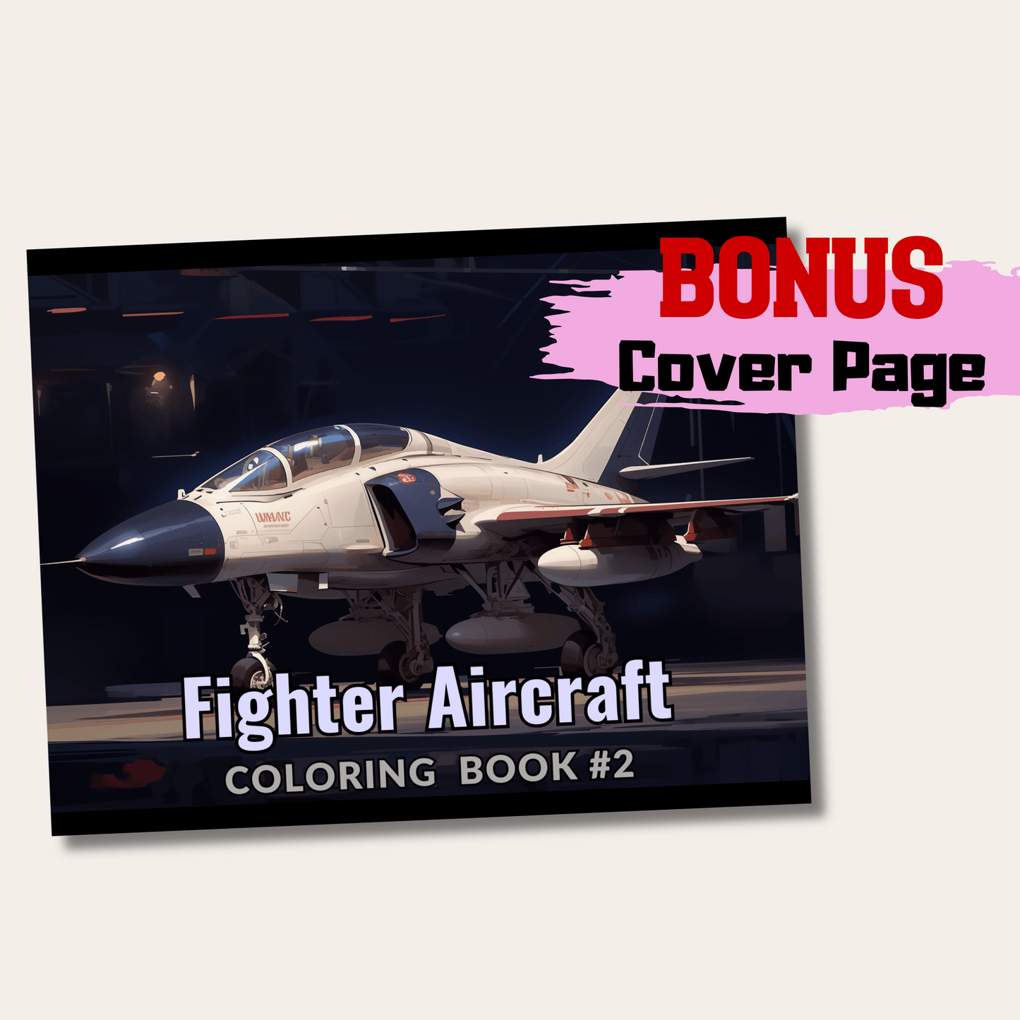 Epic Fighter Jet Coloring Book, Inspire Creativity and Learning with Action-Packed Aircraft Designs