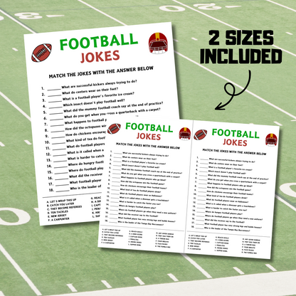 Football Jokes Game | American Football Riddles Game