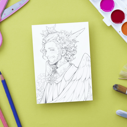 Greek God Aeolus Coloring Book 1: Aeolus Print Out Demo