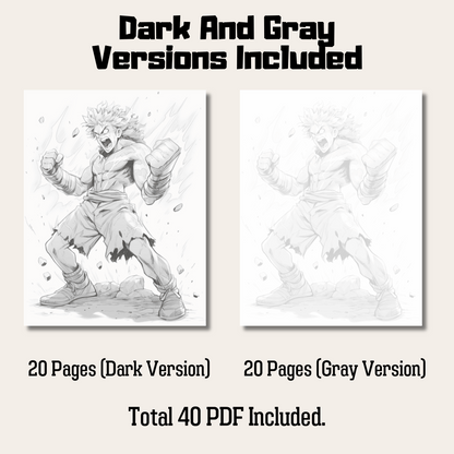 Greek God Prometheus Coloring Book 1: Prometheus Dark And Gray Versions Demo