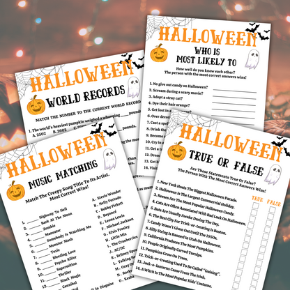 Halloween 30 Party Games Bundle | BEST PRICE Halloween Game Bundle