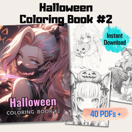 Halloween Coloring Book 2: Halloween