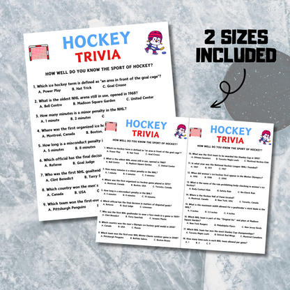 Hockey Trivia Game | Hockey Knowledge Quiz Game