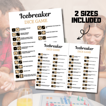 Icebreaker Dice Game | Get To Know You Dice Game