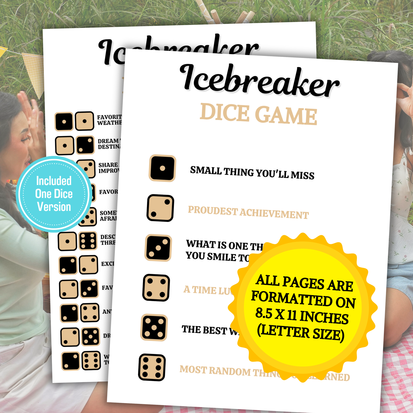 Icebreaker Games Bundle | Printable Icebreaker Party Game