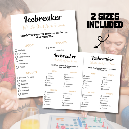 Icebreaker Whats In Your Purse Game | Whats In Your Bag Game