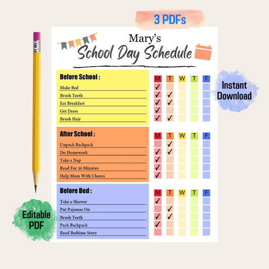 Kids Daily Checklist 2