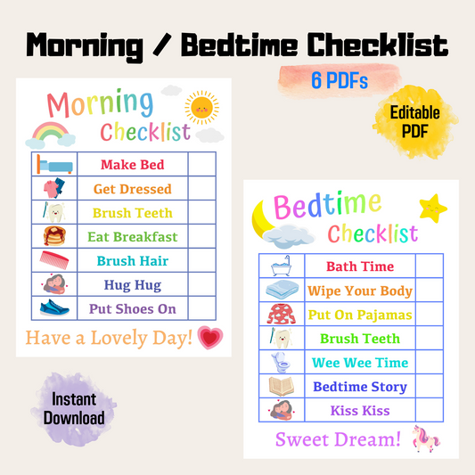 Kids Daily Checklist 7