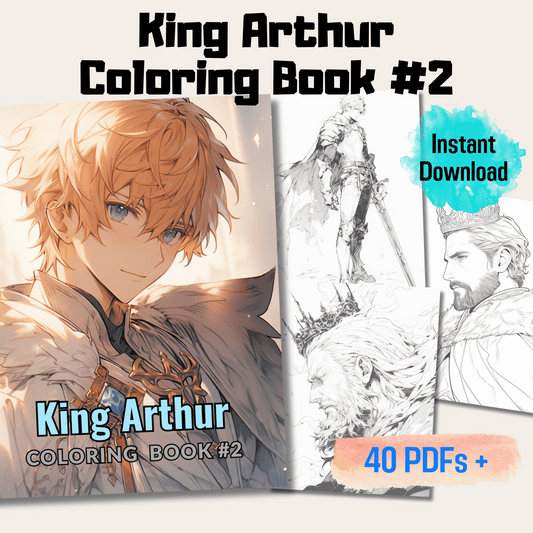 King Arthur Coloring Book 2: King Arthur