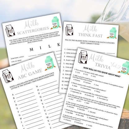Milk Party Game Bundle | 10 Milk Party Games BEST Price Bundle