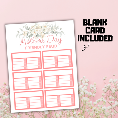 Mothers Day Friendly Feud Game | Mothers Day Trivia Game