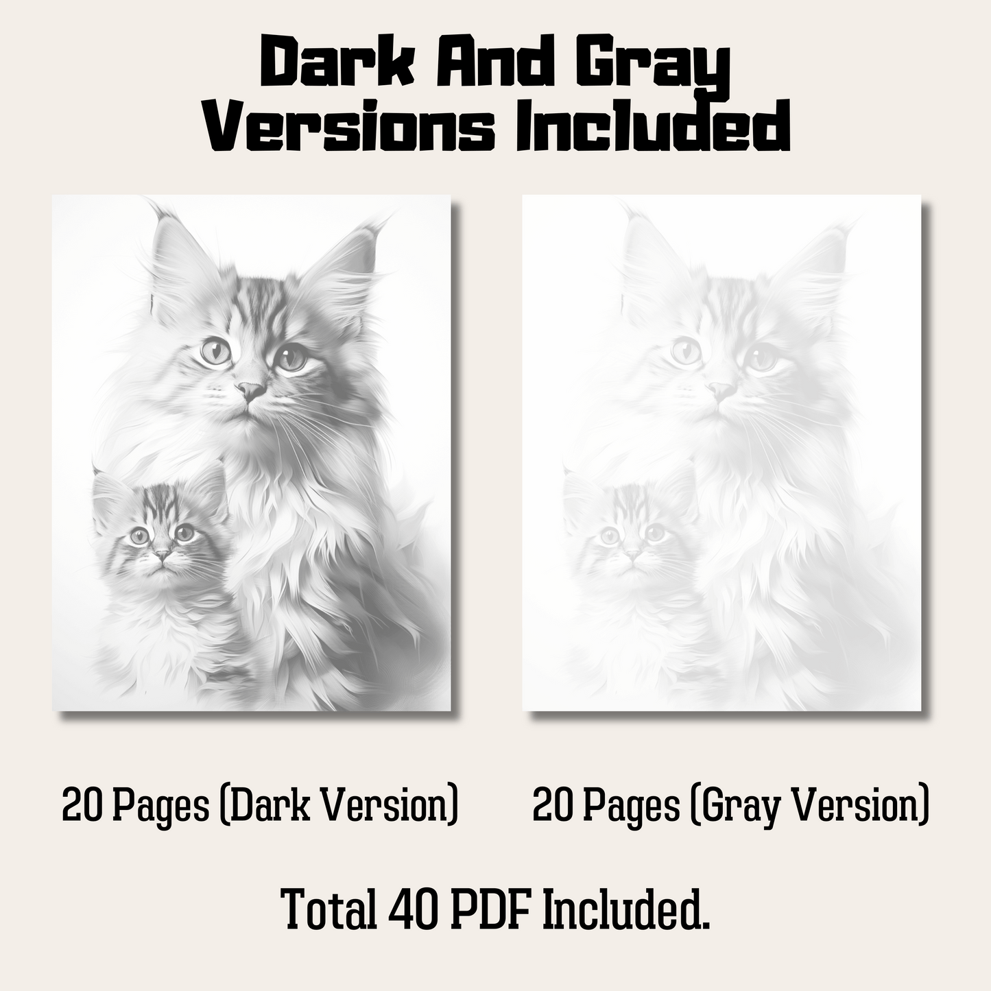 Realistic RagaMuffin Coloring Book, 20 RagaMuffin Grayscale Coloring Pages