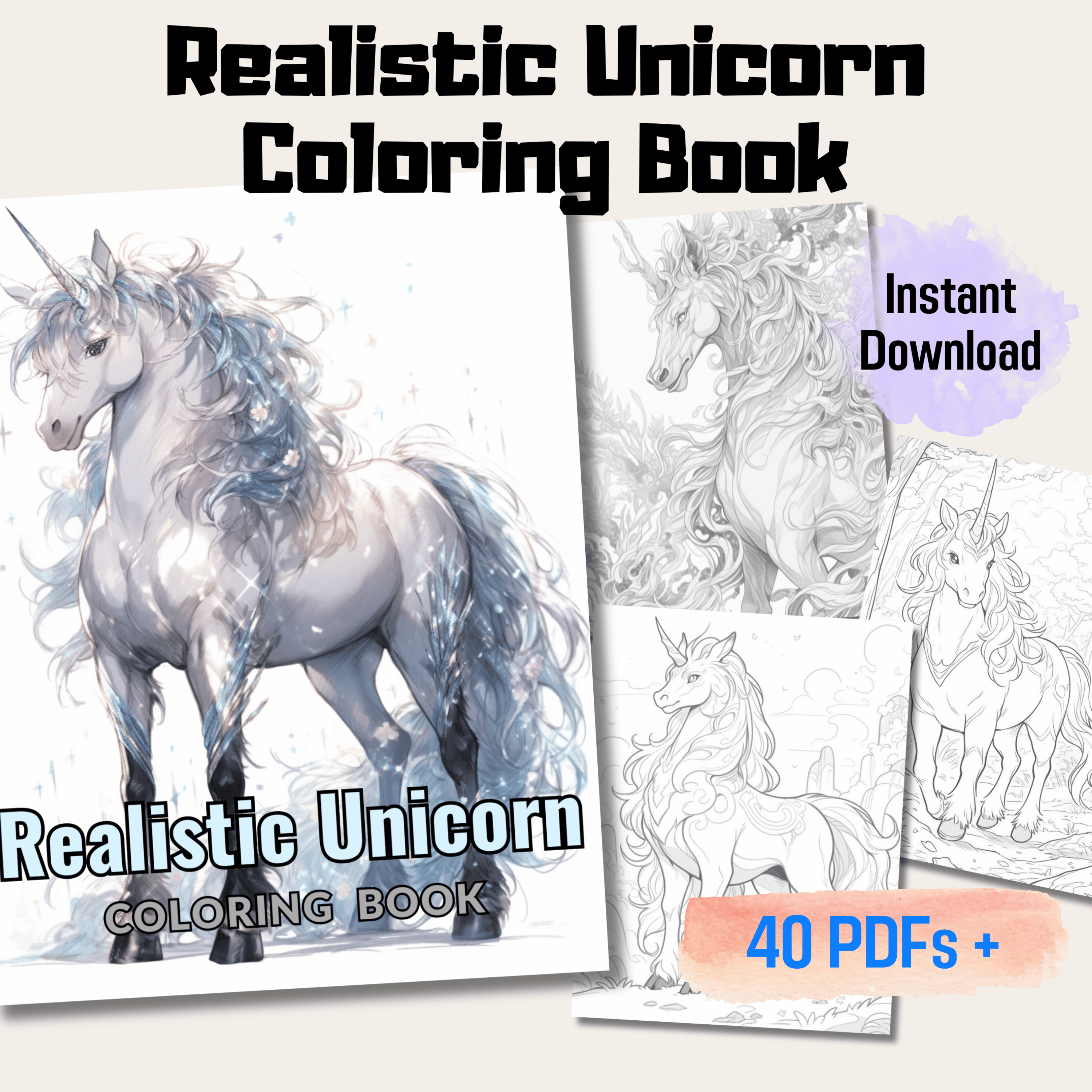 Sketch : 110-Page 6 X9 Sketchbook for Art, Doodling, and Drawing - a Realistic  Unicorn with Rainbow Mane and Tail Notebook for Little Girls, Teens and  Tween Girls - Christmas Gift for
